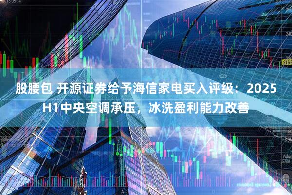 股腰包 开源证券给予海信家电买入评级：2025H1中央空调承压，冰洗盈利能力改善